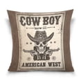 thumbnail image 1 of Fall Decor House Decor Pillow Covers 16*16in Crystal Velvet Sofa Cover Soft and Comfortable Shrink-Resistant Holiday Gifts Skull, 1 of 7
