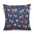 thumbnail image 1 of Fall Decor House Decor Pillow Covers 20*20in Crystal Velvet Sofa Cover Soft and Comfortable Shrink-Resistant Holiday Gifts Ribbon Bow, 1 of 7