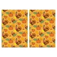 thumbnail image 1 of Fall Decor Kitchen Towels 2 Pack - Absorbent Maple & Pumpkin Tea Towels, Farmhouse Style Hand Drying, 1 of 3