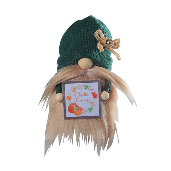 Thanksgiving Day Gnomes-Handmade Autumn Plush Gnomes Swedish Nisse Elf Dwarf Harvest Gnome Scandinavian Tomte Tiered Tray Decor Fall Tomte Decor