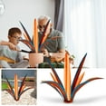 thumbnail image 1 of Fall Decor, Large Tequila Rustic Sculpture, Rustic Metal Agave Plants for Outdoor Patio Yard, Home Decor, Hand Painted Metal Agave Garden Yard Statue, Fall Decorations for Home Yard, 1 of 7