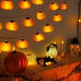 thumbnail image 1 of Fall Decor Lights, 20 LED Thanksgiving String Lights, Battery Operated with Timer Function and Flash Modes, Pumpkin, Maple Leaf, Acorns Light for Autumns Home Indoor Decor, 300cm, 1 of 5