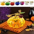 thumbnail image 1 of Fall Decor Thanksgiving Halloween Decorations Pumpkin Decor Hand Blown Glass Pumpkin Figurine Crystal Pumpkin Ornament Halloween Pumpkin Gifts for Women Men for Fall Harvest Decoration, 1 of 7