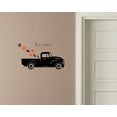 thumbnail image 1 of Fall Decor Vinyl Art Stickers | Autumn Blessings Leaves Vintage Truck Decals Orange/Burgundy/Black, 1 of 3