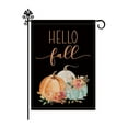 thumbnail image 1 of Fall Decor Welcome Garden Flag, Autumn Thanksgiving Pumpkin Pattern Flags Holiday Harvest Buffalo Plaid Yard Outdoor Decoration, 1 of 5