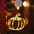 thumbnail image 1 of Fall Decor Window Lights, Thanksgiving Decorations LED Lights Fall Pumpkin Maple Leaf Light with Suction Cups, Thanksgiving Decorations for Home Pumpkin, 1 of 6