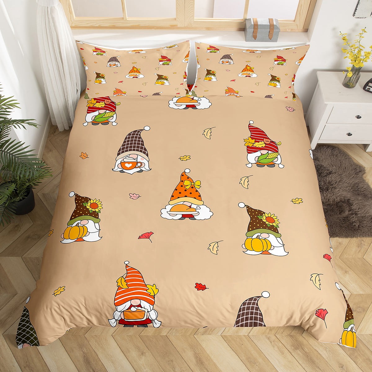 Fall Decorations For Home Pumpkin Decor Comforter Cover Cartoon fall-decorations-for-home-pumpkin-decor-comforter-cover-cartoon