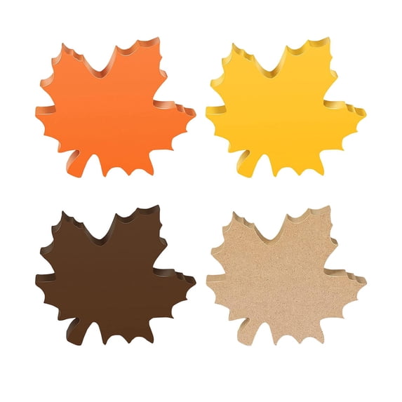 Fall Decorations for Home | Thanksgiving Decorations Rustic Wooden Maple Leaves | Fall Tiered Tray Decor for Holiday Gifting
