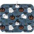 thumbnail image 1 of Fall Dish Drying Mat for Kitchen Counter 16x18 Inch, Super Absorbent Dish Drainer Mat, Decorative Microfiber Dishes Drying Pad-Small(Fall Leaves and Pumpkin), 1 of 1