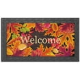 thumbnail image 1 of Fall Door Mat, 17 x 30 Inch Gold Leaf Welcome Doormat Decorative Thanksgiving Home Floor Mat, Non Slip Rubber Back and Strong Water Absorption for Outdoor Indoor Entrance Decor, 1 of 6