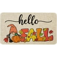 thumbnail image 1 of Fall Door Mat 30 X 17 Inch Hello Fall Gnome Doormat Indoor Outdoor Entrance Floor Mat Non Slip Autumn Thanksiving Decor Rubber Welcome Mats, 1 of 6