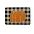 thumbnail image 1 of Fall Door Mat Buffalo Plaid Pumpkin Outdoor Rug Thanksgiving Doormat Entrance Rugs Autumn Harvest Home Kitchen Decor Floor Front Door Mats 15.7 x 23.6 Inch, 1 of 8