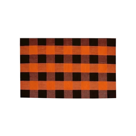Fall Door Mat Outdoor Front Porch Rug Fall Decorations for Home Thanksgiving Christmas Welcome Mat by OVFUIZ