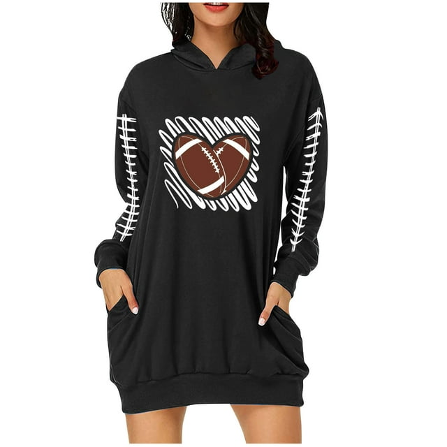 WoY2K Fall Dresses For Women 2024 Women Fashion Leisure Printing Pocket