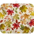 thumbnail image 1 of Fall Drying Mat for Kitchen Counter 16 x 18 Inch Maple Leaves Autumn Thanksgiving Harvest Dish Drying Mats Absorbent Microfiber Dish Draining Washable Reversible Dishes Pad, 1 of 7