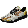 thumbnail image 1 of Fall Fall For Jesus He Never Leaves Thanksgiving Halloween Shoes Sneakers Black Size 8.5, 1 of 7