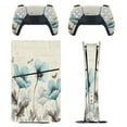 thumbnail image 1 of Fall Farm Teal Flower Oil Painting Art PS5/PS5 Pro/PS5 Slim Digital Disc Skin Sticker For Console And Controller Skins, 1 of 7