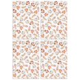 thumbnail image 1 of Fall Farmhouse Kitchen Towels 4-Pack, Maple Leaves and Pumpkins, Absorbent Soft Bar Towels, Decorative Use, 1 of 3