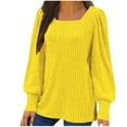 thumbnail image 1 of Fall Fashion Saving BeiFu Sweaters for Women Thick Long Sleeve Pullover Casual Tops Airport Outfits 2025 Womens Winter Sweaters Long Sleeve Shirts, 1 of 5
