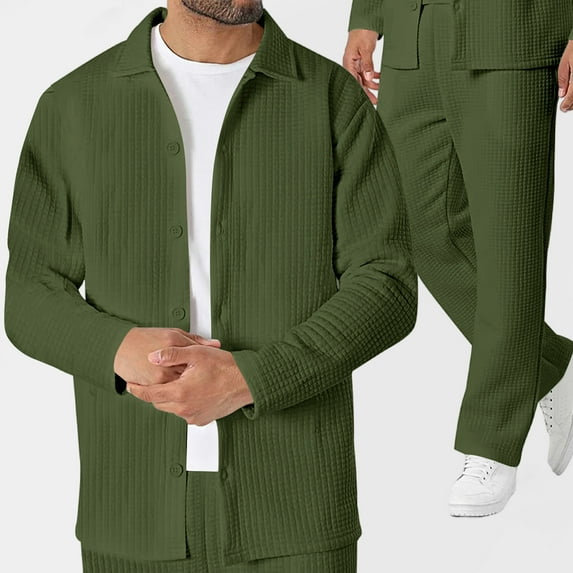 Fall Fashion Tracksuit For Men Sport Suit Fashionable Men's Solid Color Long Sleeve Casual Outwear Jackets Sets Basic Daily Essentials Running Jogging Workout