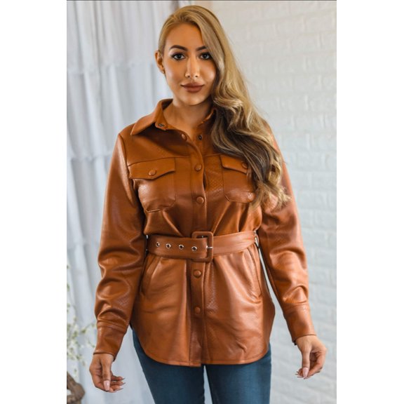 Fall Fave Faux Leather Jacket