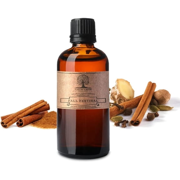 Fall Festival Essential Oil - 100% Pure Aromatherapy Grade Essential oil by Nature's Note Organics - 1 Fl Oz