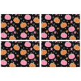 thumbnail image 1 of Fall Festival Placemats Set of 4, 12x18 Inch Rustic Linen Table Mats with Pumpkin and Sunflower Pattern, Washable Farmhouse Dining Decor for Thanksgiving Gatherings, 1 of 6