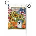 thumbnail image 1 of Fall Flags Garden Flag Susan Winget God Bless America, 1 of 2