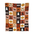 thumbnail image 1 of Fall Flannel Fleece Throw Blanket, Halloween Thanksgiving Multiple Patterns Soft Plush Warm Blanket, Decorative Holiday Blanket for Couch Bed Sofa Home Decor, 1 of 5