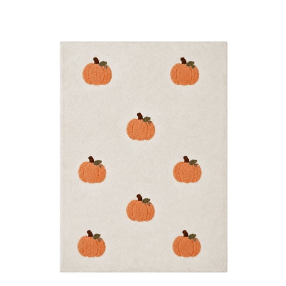 Fall Flannel Throw Blanket with Pumpkin Pattern – Soft Warm Cozy Autumn Harvest Blanket for Couch Sofa Chair Bed, Thanksgiving Halloween Home Decor Gift,1Pc,27.56*39.37Inch