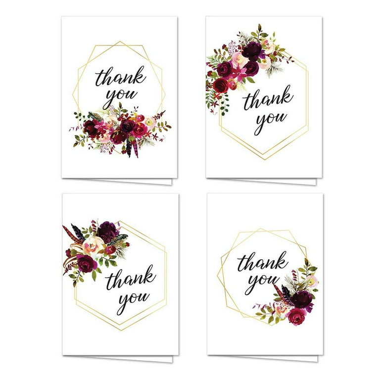 Thank You Notes | Assorted 8 Card Set