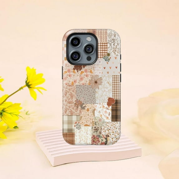 Fall Flower iPhone Case, Autumn Wildflower Meadow Palette with iPhone 17 to 11 Pro Max