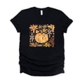 thumbnail image 1 of Fall Flowers And Pumpkin - Women's Short Sleeve Graphic T-Shirt, 1 of 15