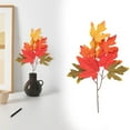 thumbnail image 1 of Fall Flowers Artificial for Decoration Artificial Fall Leaves Stems & Branches Autumn Spray for Thanksgiving Table Centerpiece, Mantle Halloween Decor, Farmhouse Home Kitchen Seasonal Decoration, 1 of 9