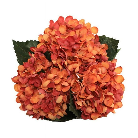 Fall Flowers Artificial for Decoration - Dienrx Artificial Flowers Full Hydrangea Diy Faux Flower Silk Reusable Floral Plant for Bridal Wedding Make Your Life Be Full of Vitality Good Memories