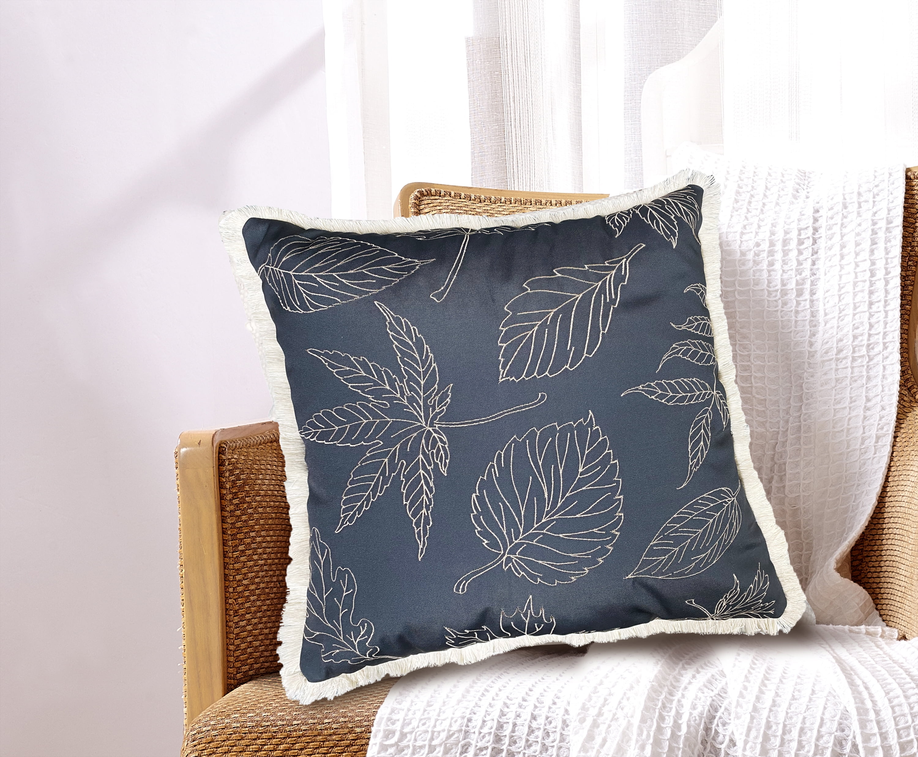 Fall Foliage Decorative Pillow 18x18