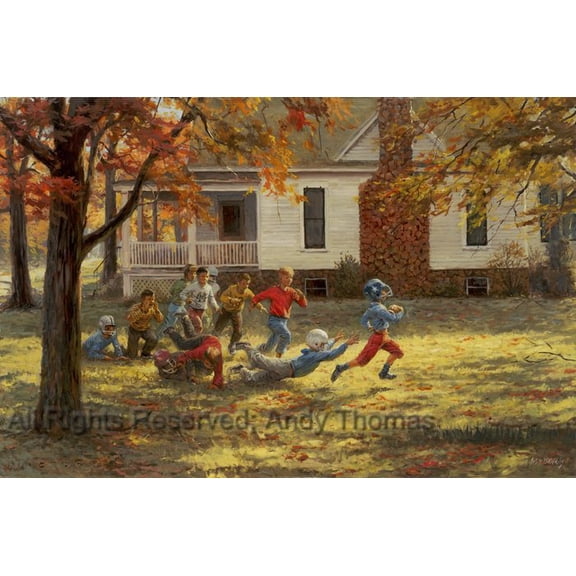 Fall Football Classic by Andy Thomas Canvas Timeless Edition - 20x30 - 1 Unit per pack