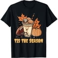 thumbnail image 1 of Fall Football Pumpkin Maple Leaf Kids Men Boys Thanksgiving T-Shirt, 1 of 3