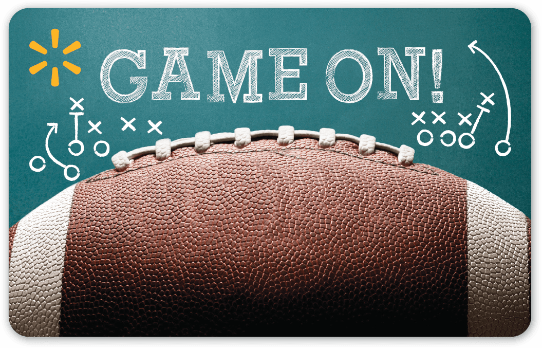 Fall Football Walmart Gift Card