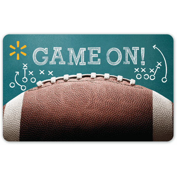 Fall Football Walmart Gift Card