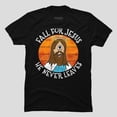 thumbnail image 1 of Fall For Jesus He Never Leaves Christian Autumn T-shirt M2983812, Up to Size 5XL, 1 of 2
