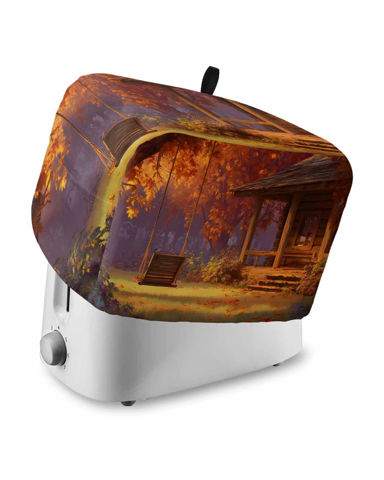 Tree Motif Toasters Fall Forest Small Toaster Cover 2 Slice, Kitchen Appliance Covers ...