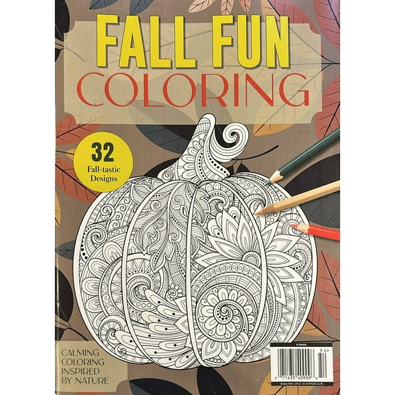 Fall Fun Coloring Magazine Issue 54
