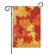 Fall Garden Flag - Double Sided 12x18 Inch, Autumn Seasonal Outdoor Decor for Yard, Lawn, House - Family,Friends,Thanksgiving,Anniversary.
