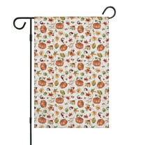 Fall Garden Flag - Double Sided 12x18 Inch, Autumn Seasonal Outdoor Decor for Yard, Lawn, House - Family,Friends,Thanksgiving,Anniversary.