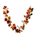 thumbnail image 1 of Fall Garland Maple Leaf Clearance, 5.9Ft Hanging Vine Garland Artificial Autumn Foliage Garland Thanksgiving Decor for Home Wedding Fireplace Party Christmas, 1 of 6