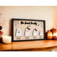 thumbnail image 1 of Fall Ghost Family Name Sign Personalized Wooden Halloween Home Decor, 1 of 3