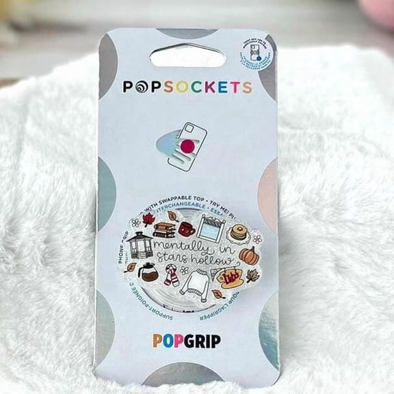 Fall Gilmore Girls Phone Grip, Phone Grip, accessory, Phone Holder, Grips, Bookish Magnetic Pop Phone Grip