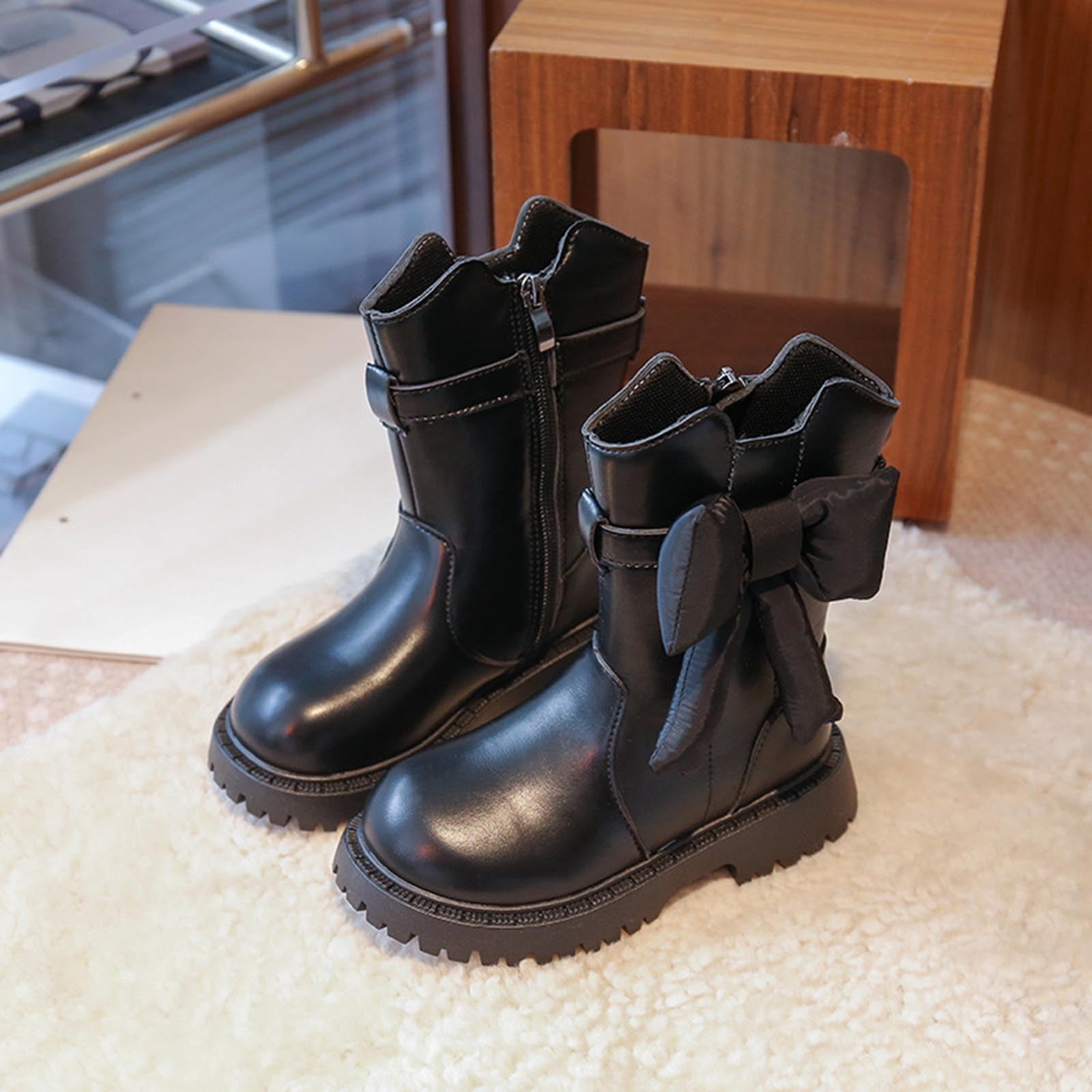 Fall Girl Boot Children British Style Short Fashionable Middle Older ...