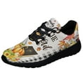 thumbnail image 1 of Fall Give Thanks to The Lord Thanksgiving Shoes Sneakers Black Size 4, 1 of 7